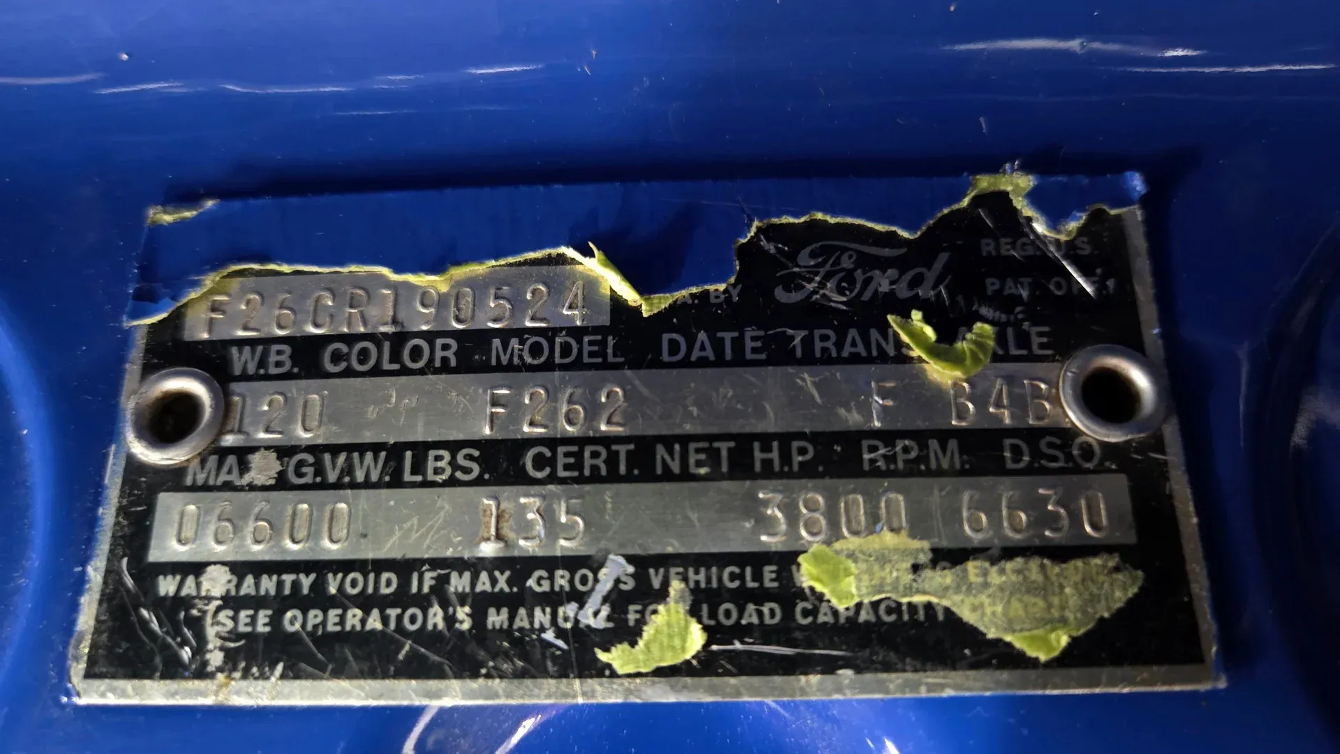 1961 Ford F-250 Stepside 4x4