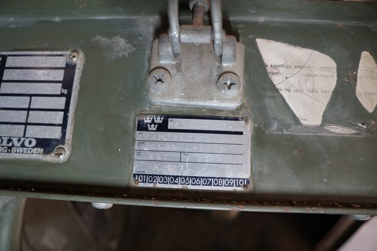 1967 Volvo L3315 Laplander Valp