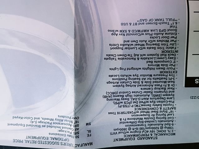 2018 Toyota Tacoma SR5