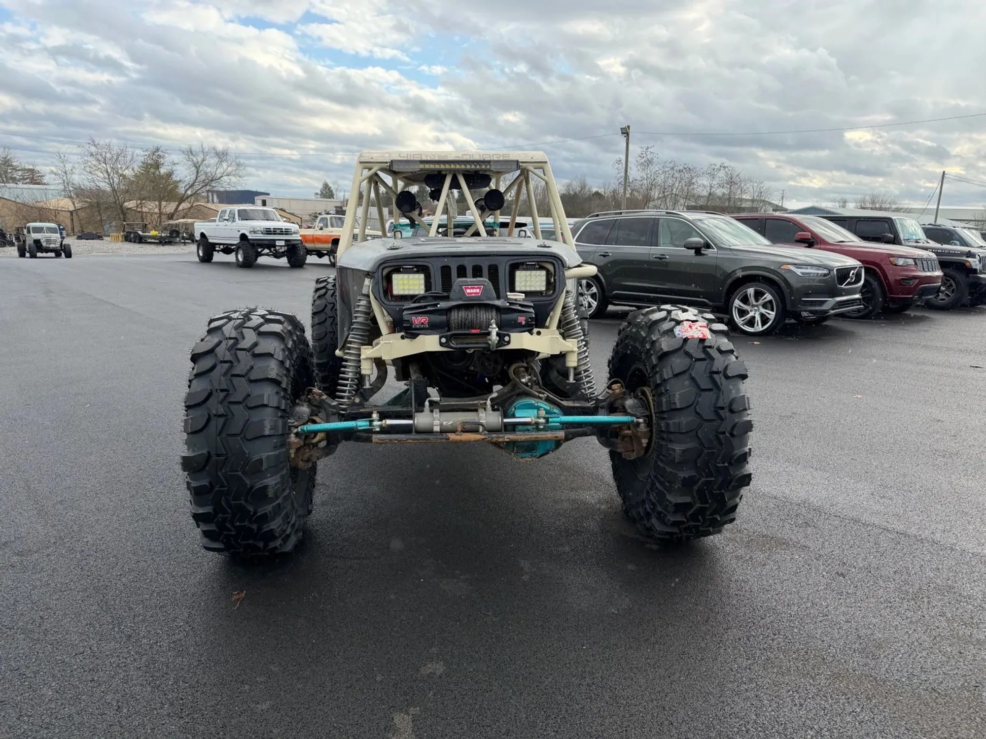 Heavily-Modified 1990 Jeep Wrangler YJ