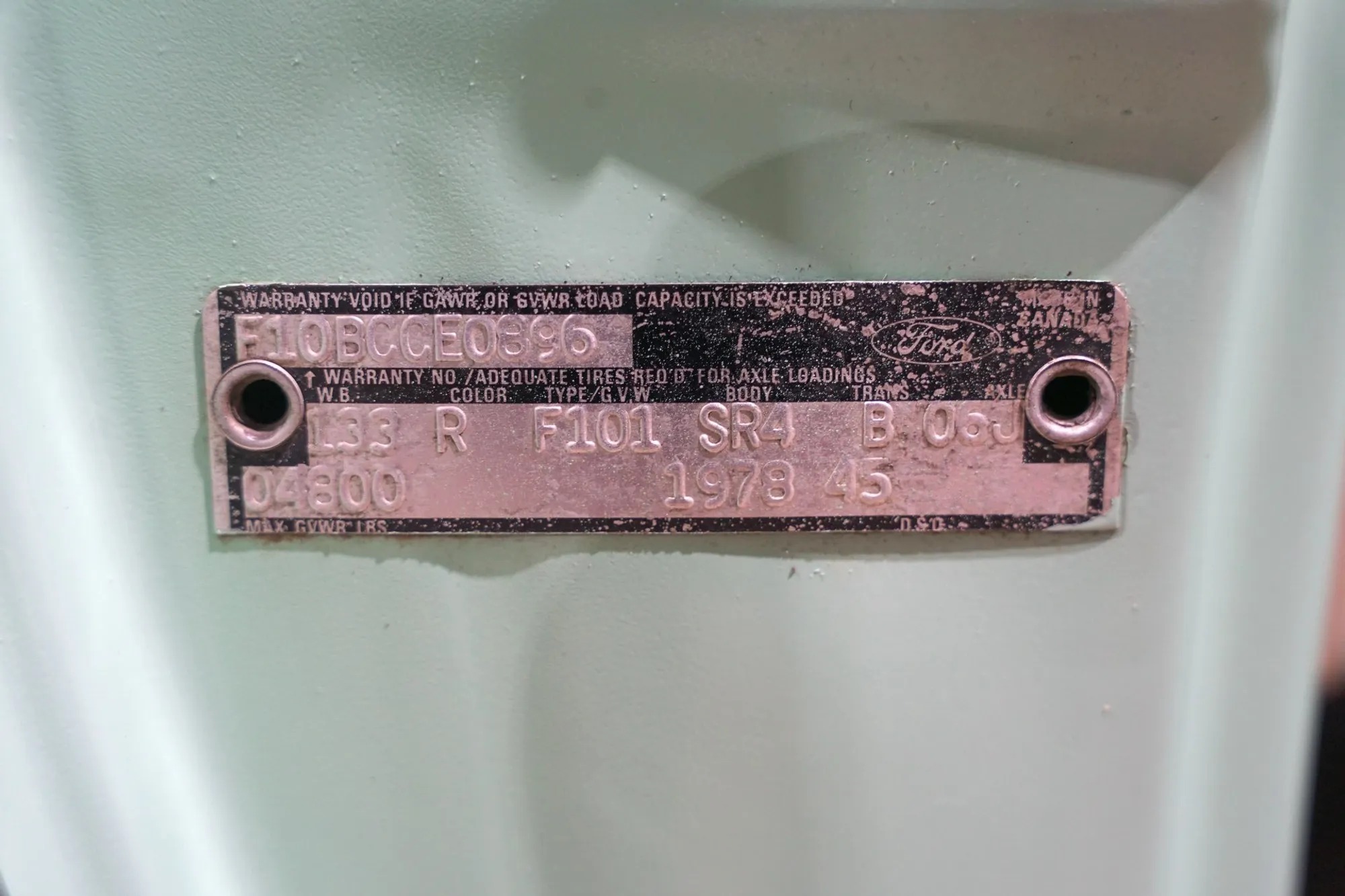 1978 Ford F100 Ranger Explorer