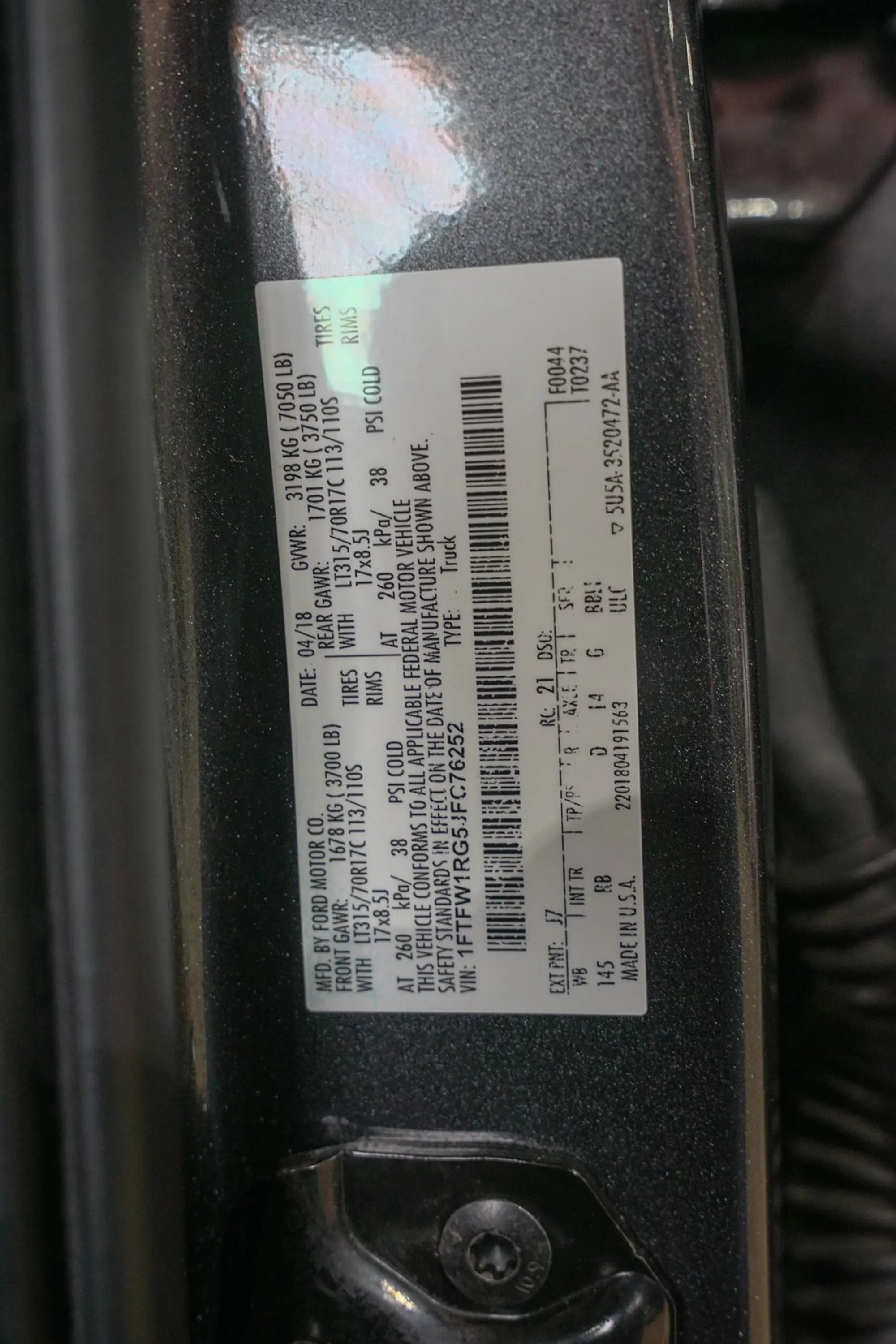 2018 Ford F-150 Raptor