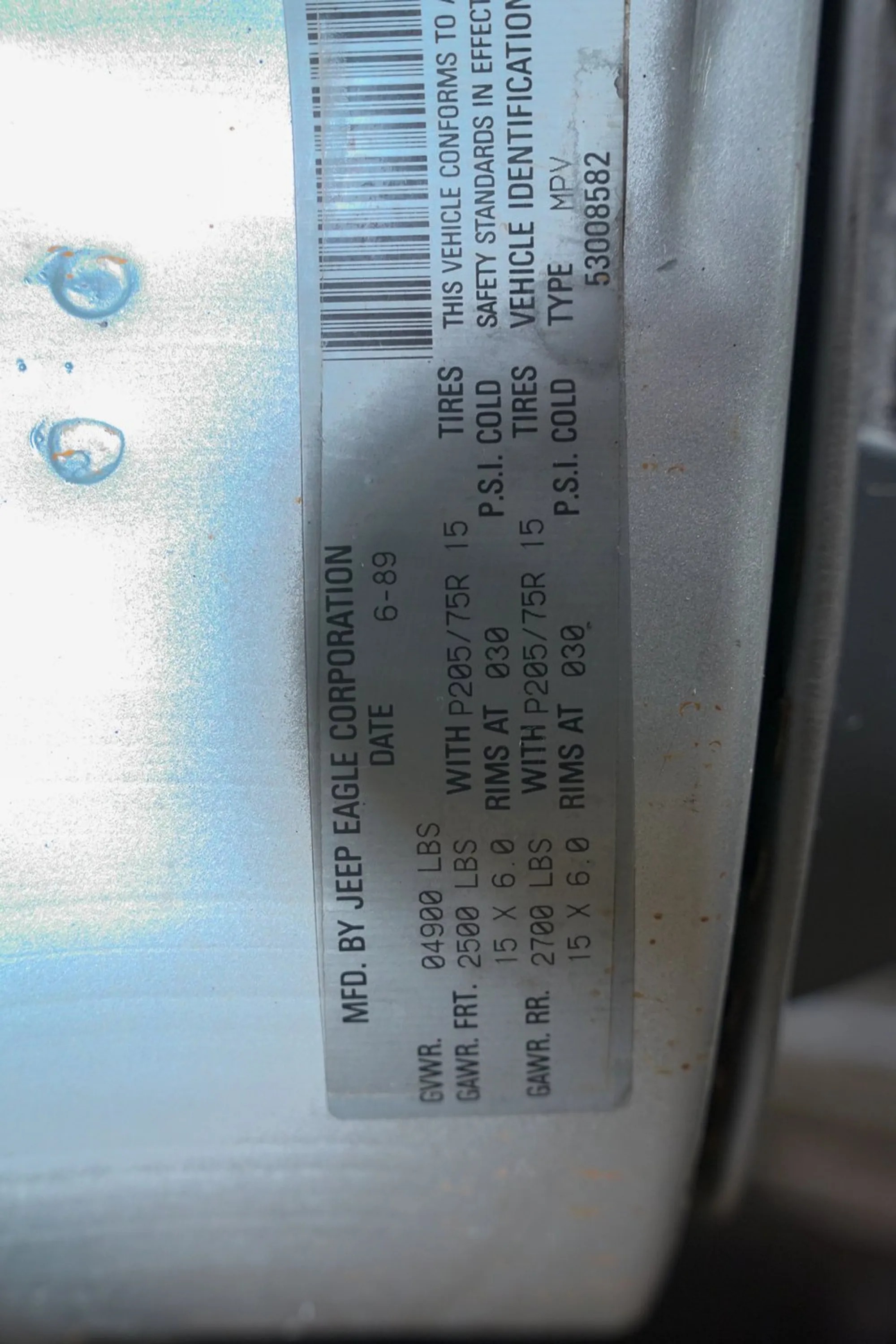 1989 Jeep Cherokee Pioneer