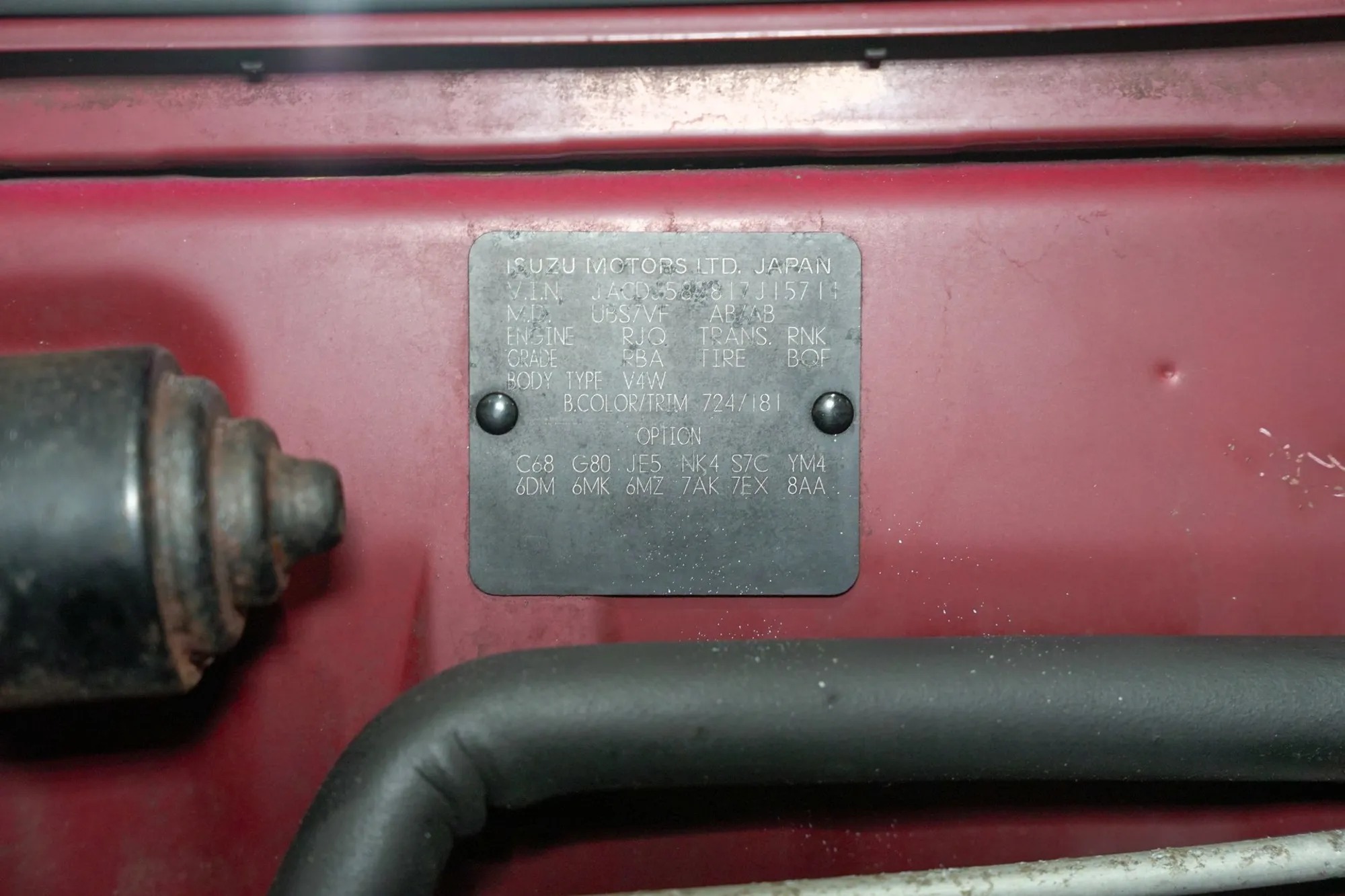 2001 Isuzu Trooper S