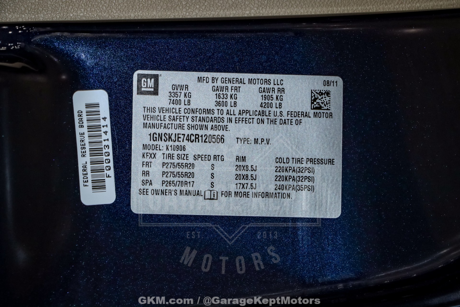 2012 Chevrolet Suburban LT