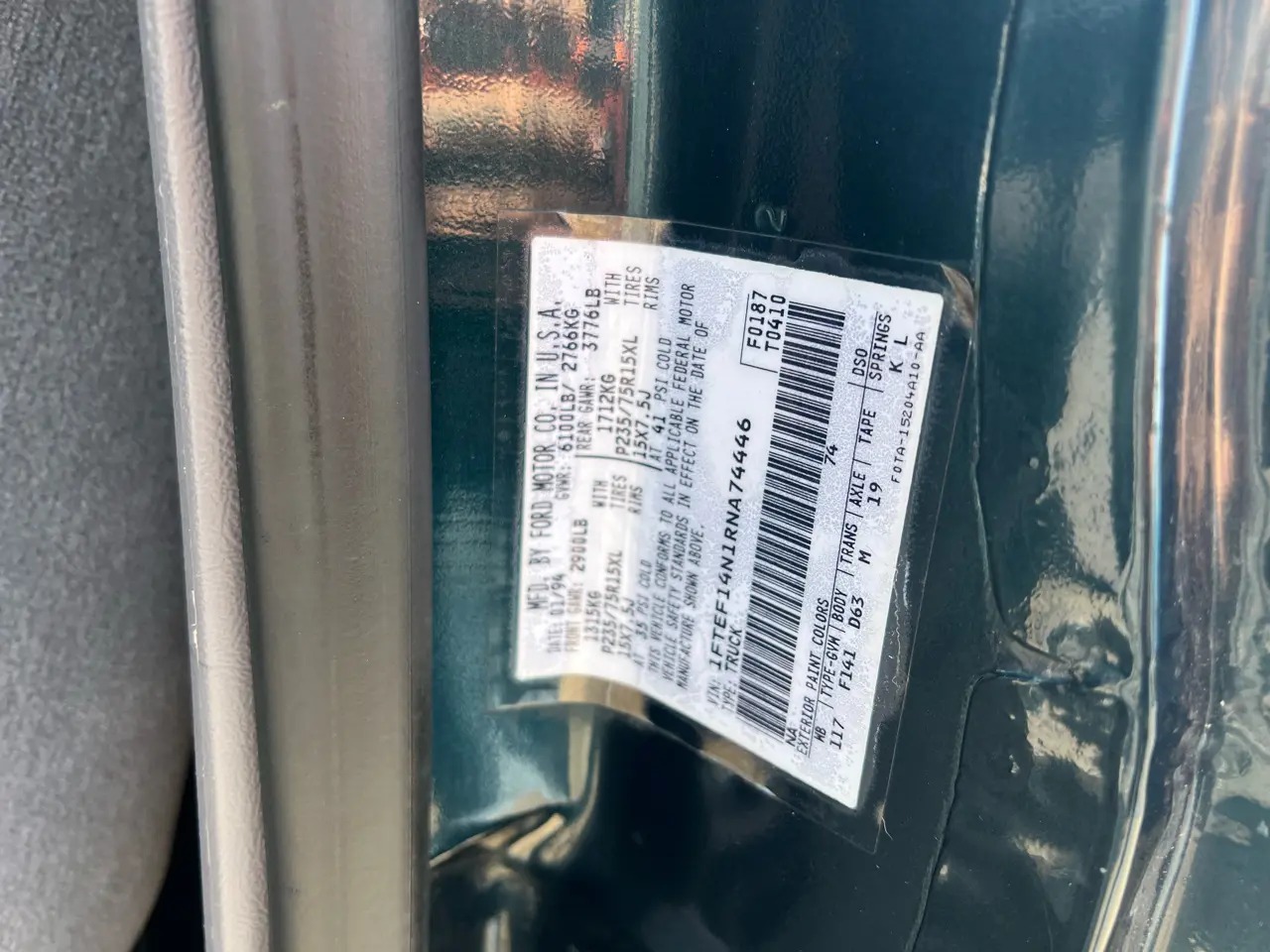 1994 Ford F-150 Flareside 4×4