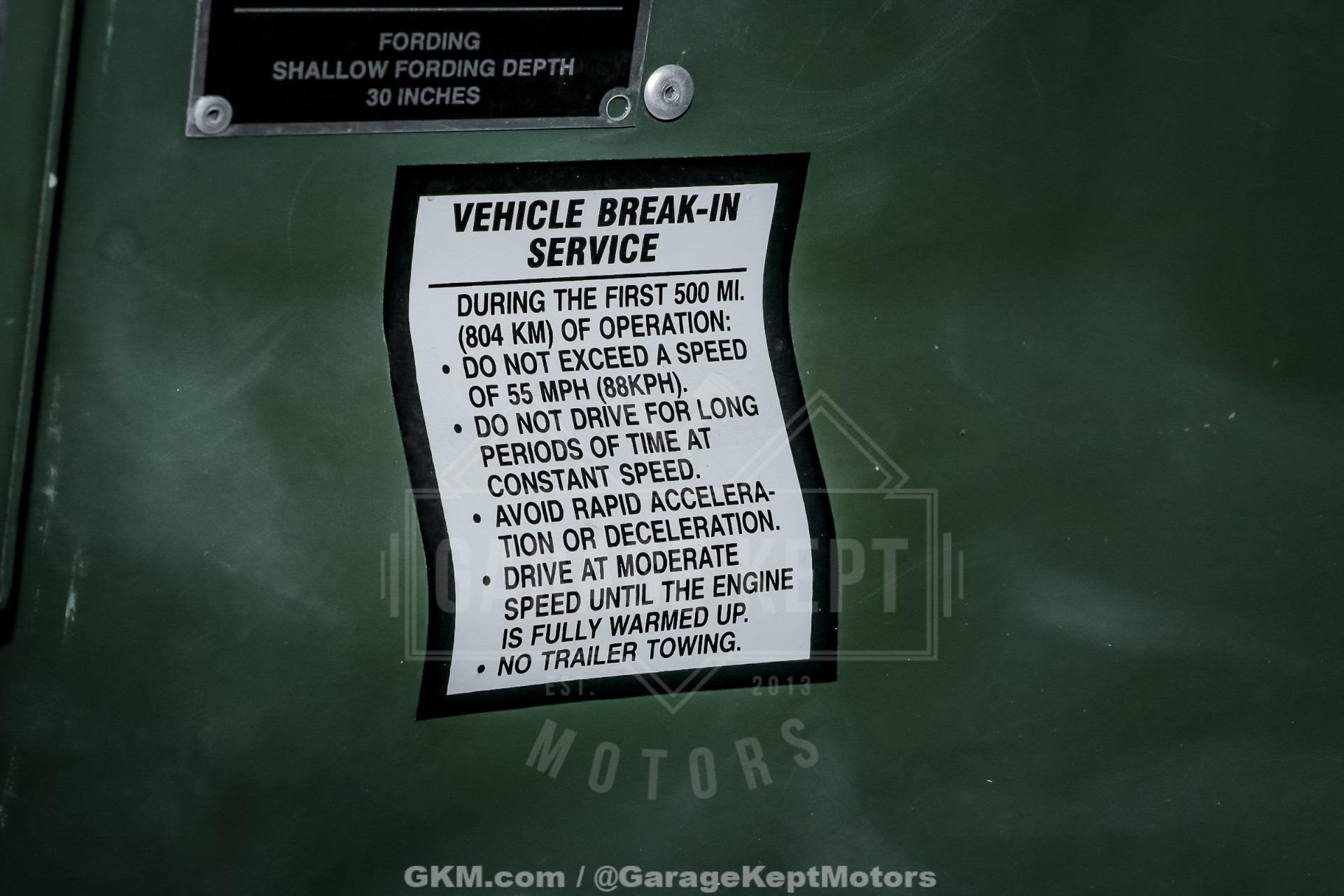 2009 AM General M1165A1