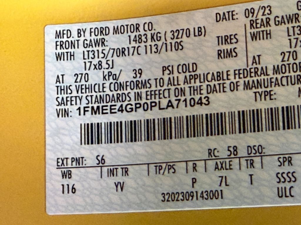 2023 Ford Bronco Heritage Limited Edition