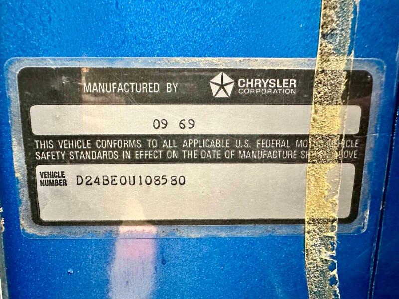 1970 Dodge D200 Adventurer Pickup