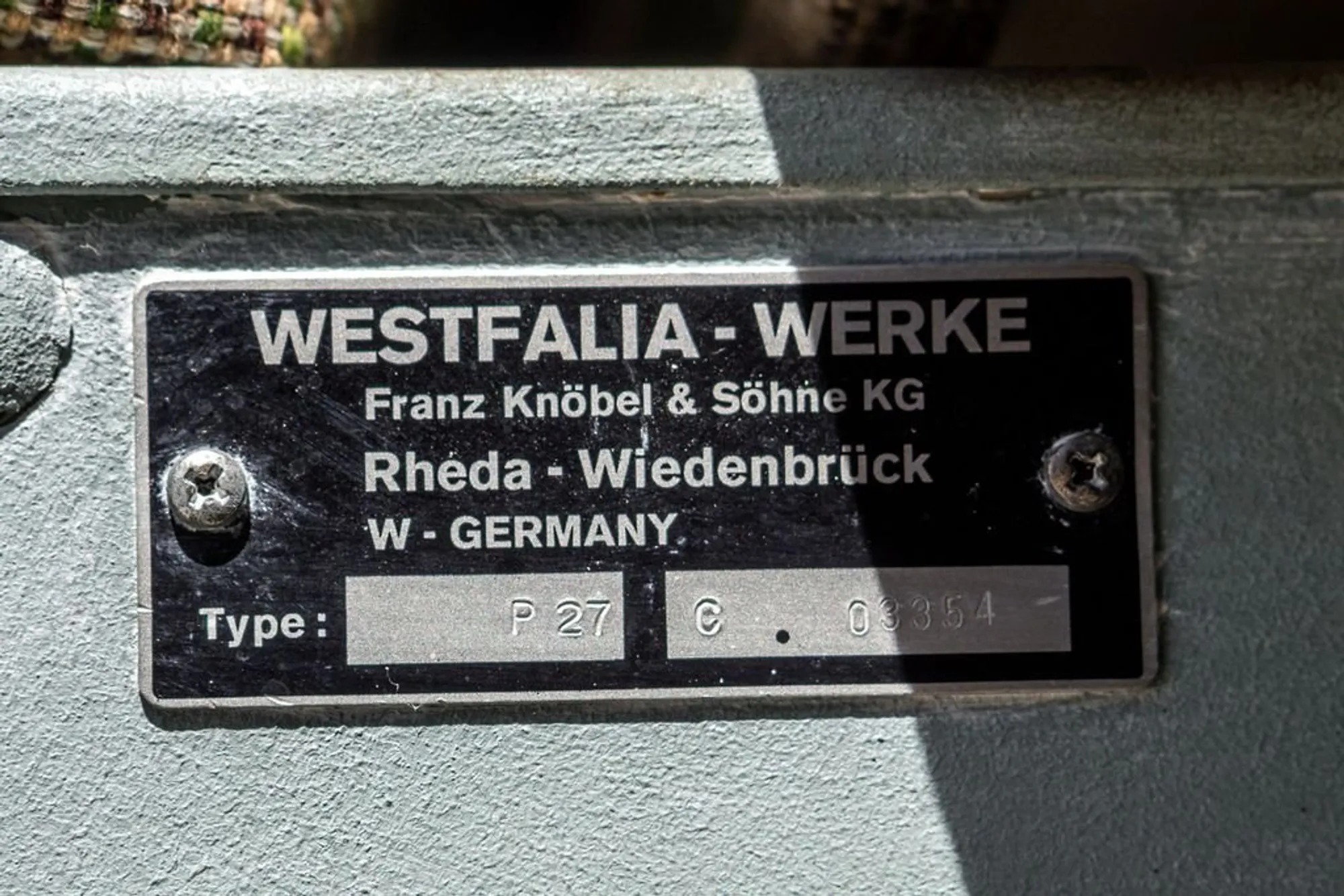 1982 Volkswagen Camper Westfalia