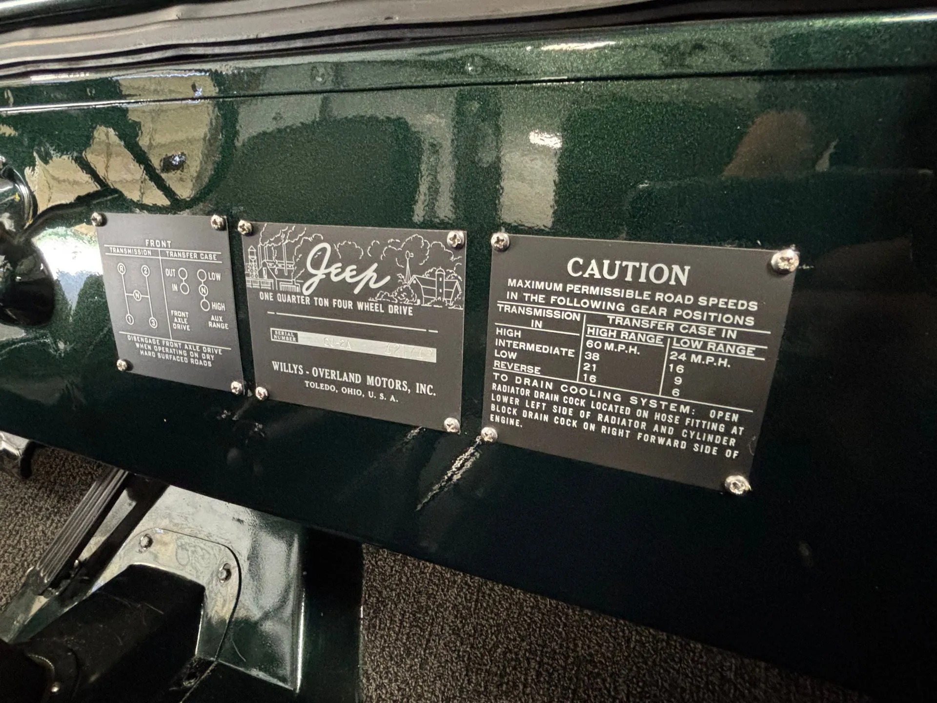 1947 Willys Jeep CJ-2A