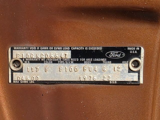 1976 Ford F-100 XLT Ranger