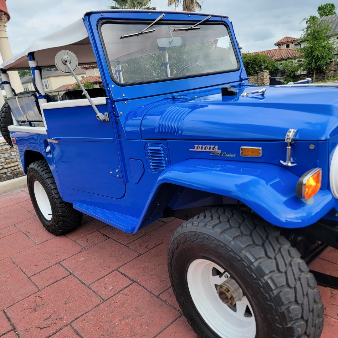 Restored 1970 Toyota Land Cruiser FJ40