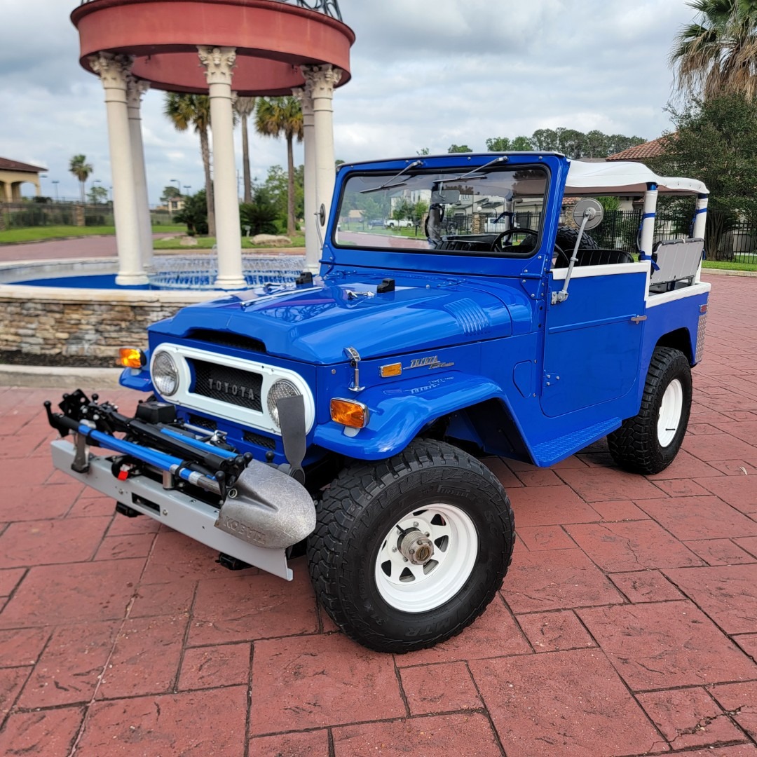 Restored 1970 Toyota Land Cruiser FJ40