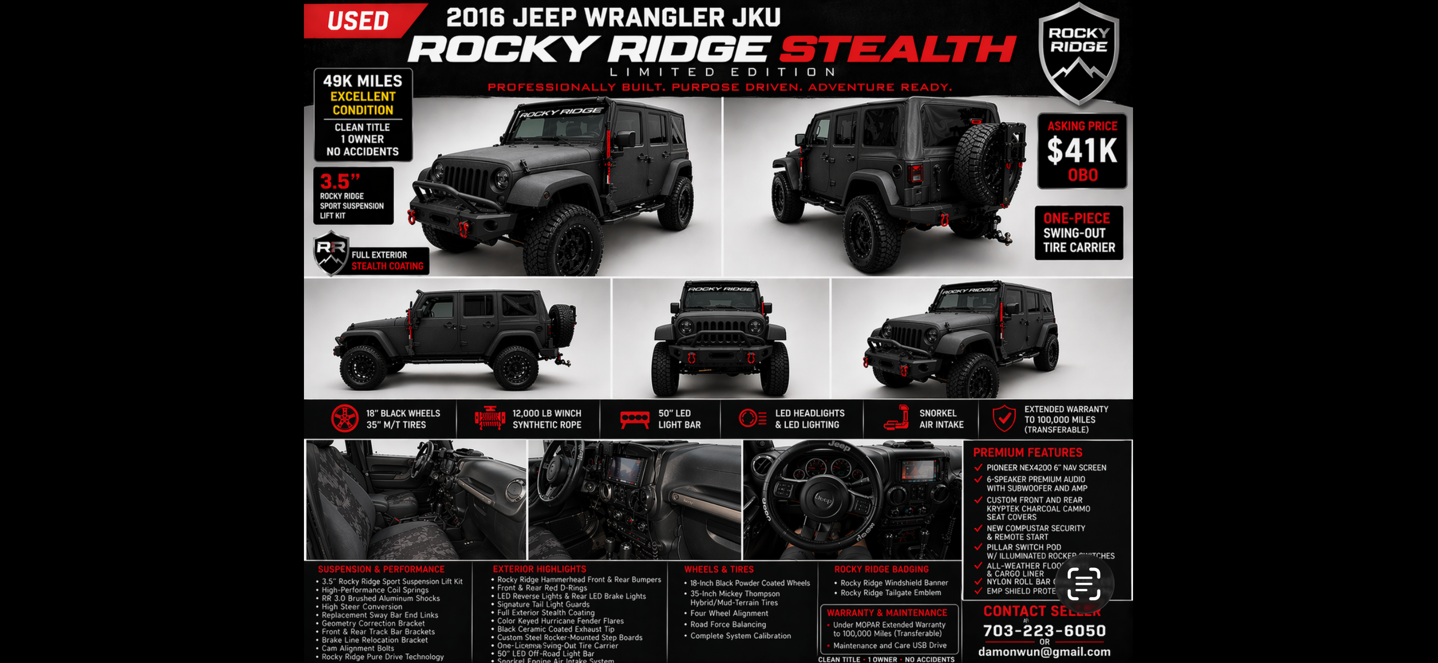 2016 Jeep Wrangler Unlimited Sport