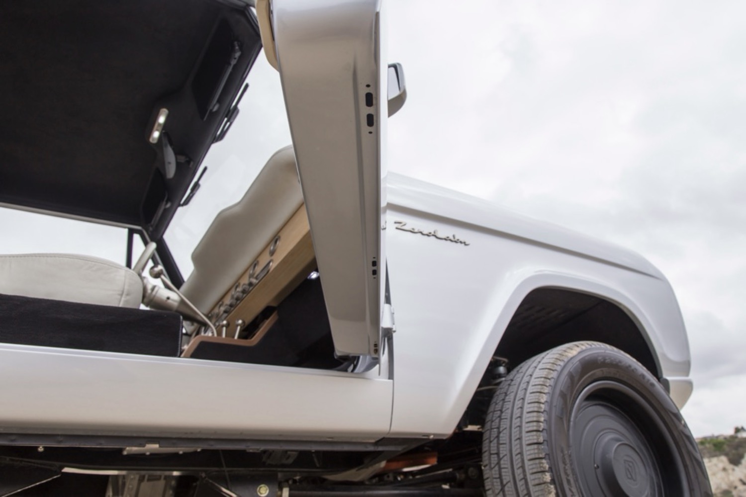 1972 Ford Bronco Zero Labs DEV001 Electric Vehicle
