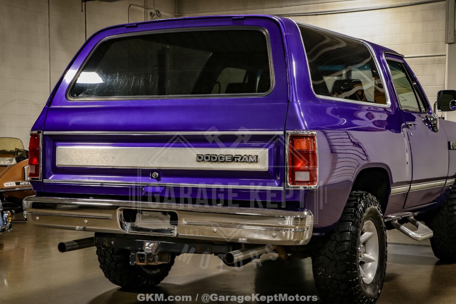 1989 Dodge Ramcharger 150