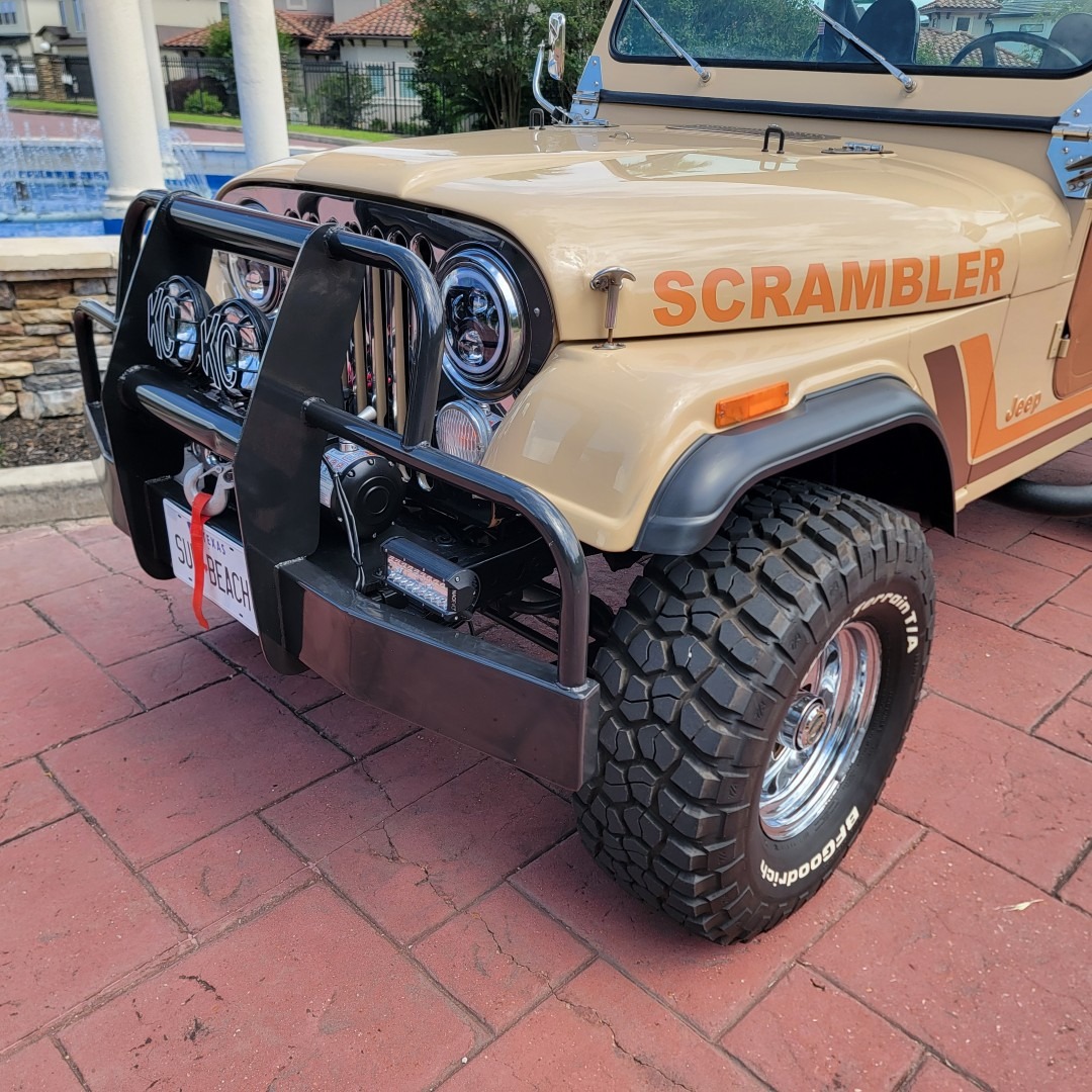 Frame-Off Restored 1981 Jeep CJ-8 Scrambler