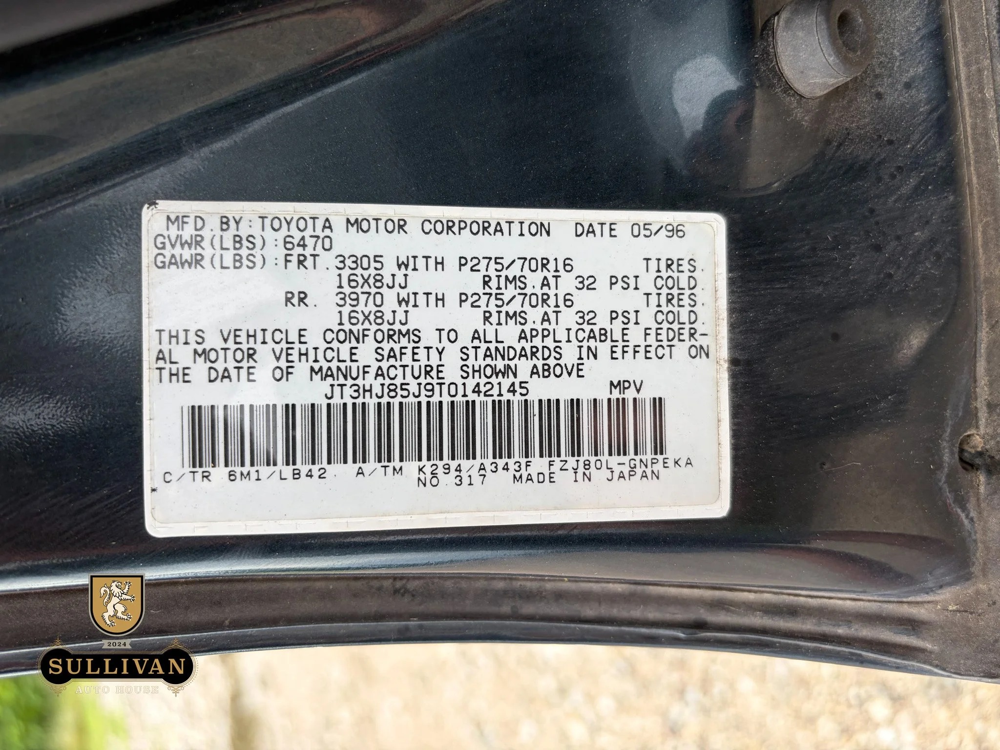 1996 Toyota Land Cruiser