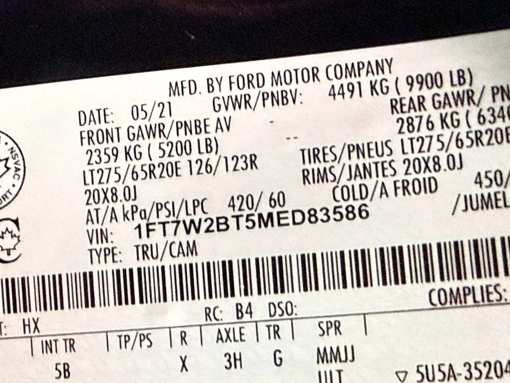 2021 Ford F-250 SD Lariat