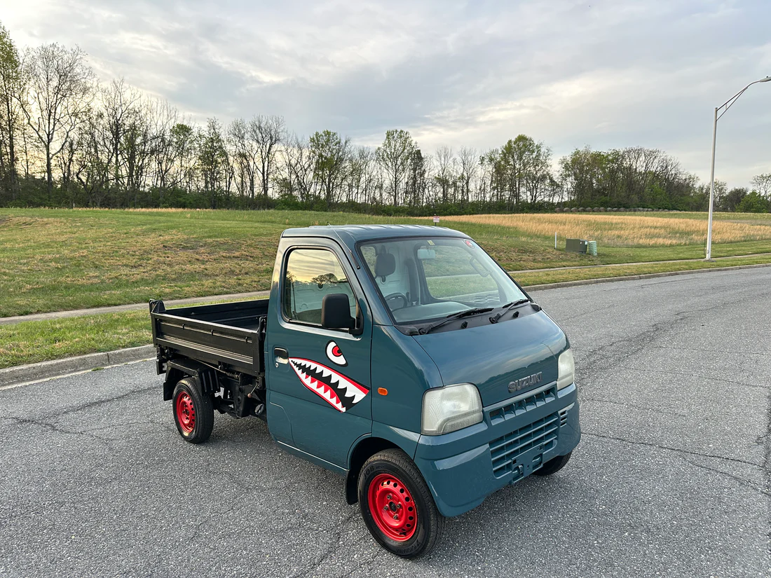 2000 Suzuki Carry 3-Way Dump Truck
