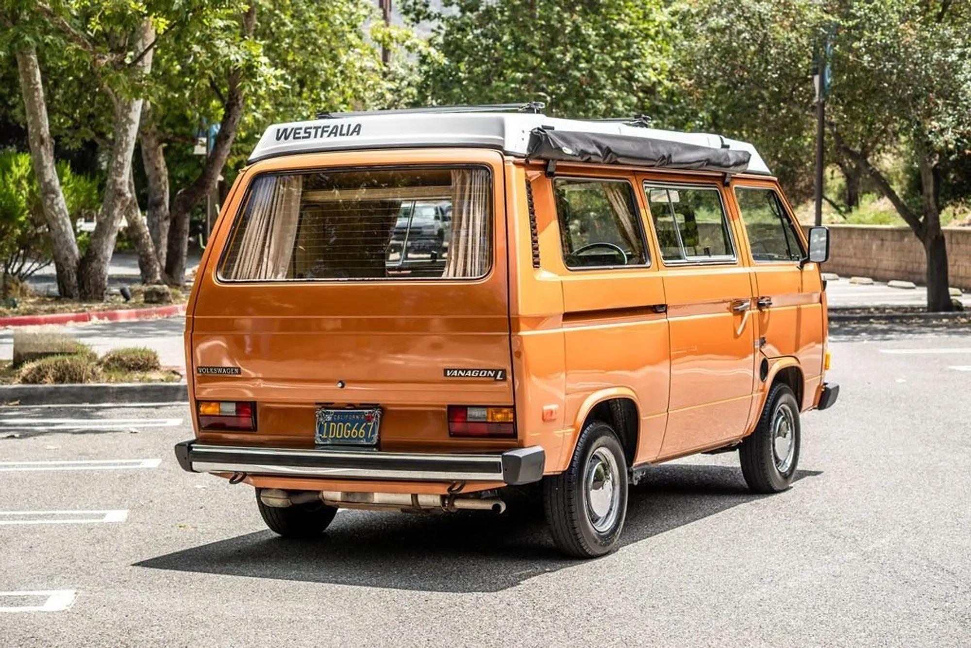 1981 Volkswagen Vanagon Westfalia Camper