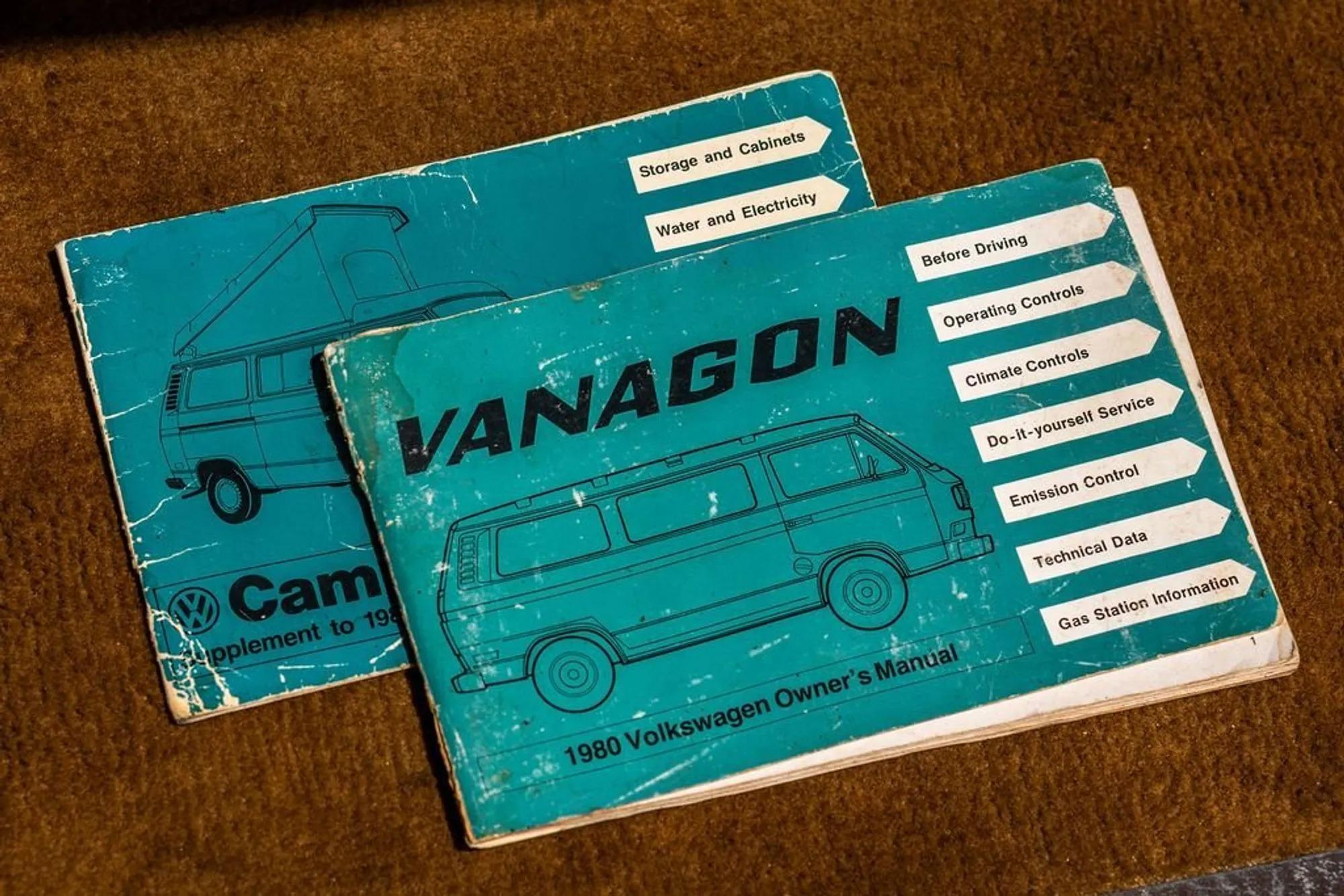 1981 Volkswagen Vanagon Westfalia Camper