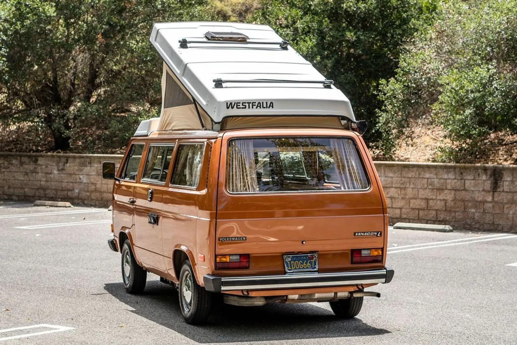 1981 Volkswagen Vanagon Westfalia Camper