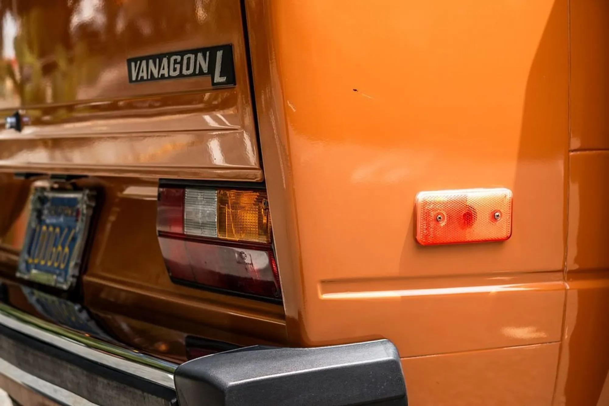 1981 Volkswagen Vanagon Westfalia Camper
