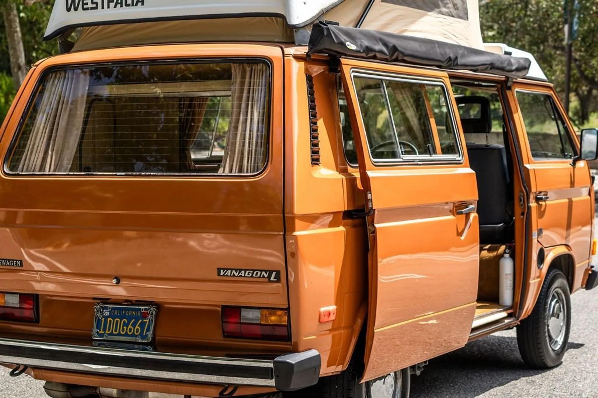 1981 Volkswagen Vanagon Westfalia Camper