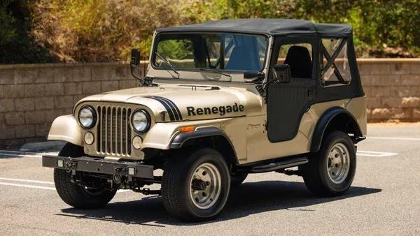 Restored 1973 Jeep CJ-5 Renegade