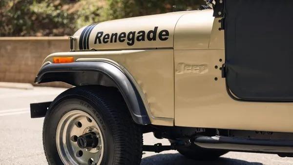 Restored 1973 Jeep CJ-5 Renegade