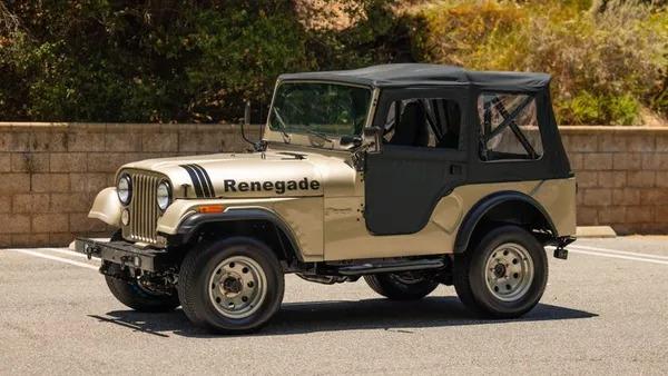 Restored 1973 Jeep CJ-5 Renegade