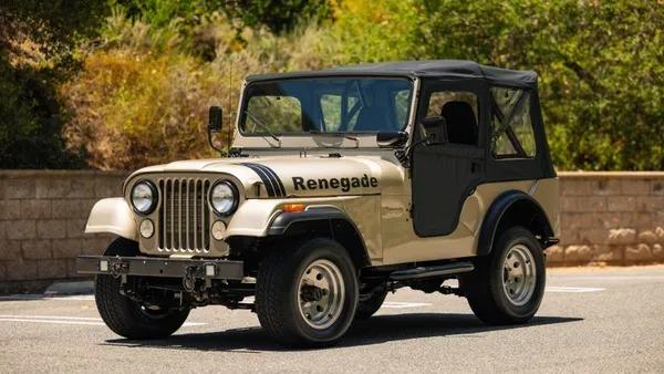 Restored 1973 Jeep CJ-5 Renegade