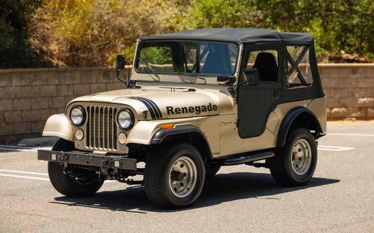 Restored 1973 Jeep CJ-5 Renegade