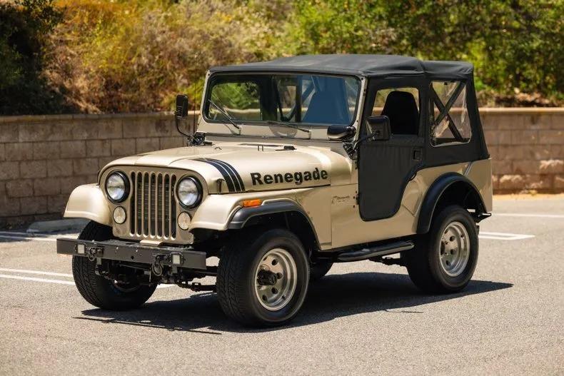 Restored 1973 Jeep CJ-5 Renegade