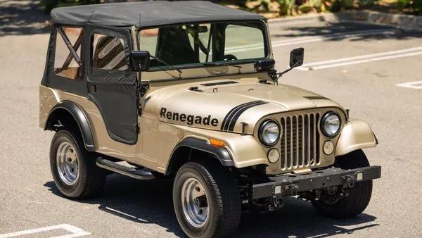 Restored 1973 Jeep CJ-5 Renegade
