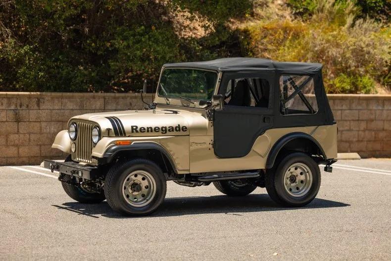 Restored 1973 Jeep CJ-5 Renegade