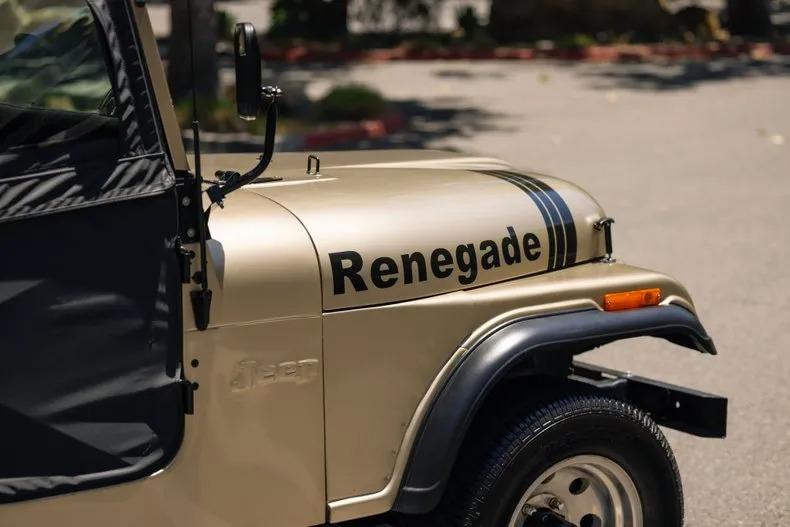 Restored 1973 Jeep CJ-5 Renegade