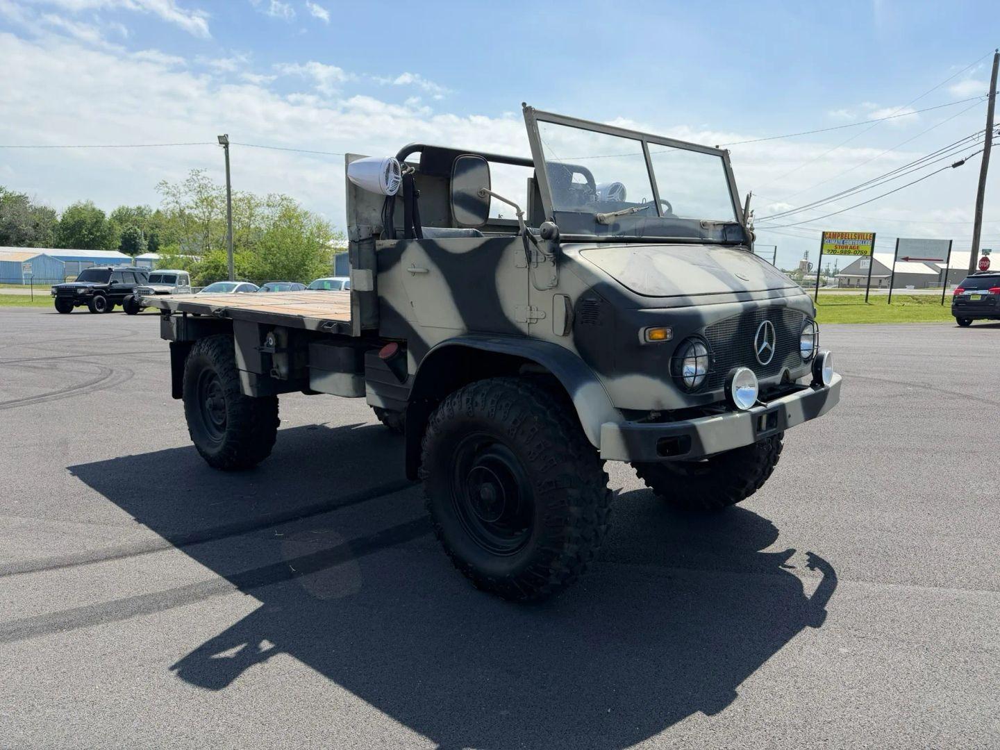 1962 Mercedes-Benz Unimog 404 114 Convertible