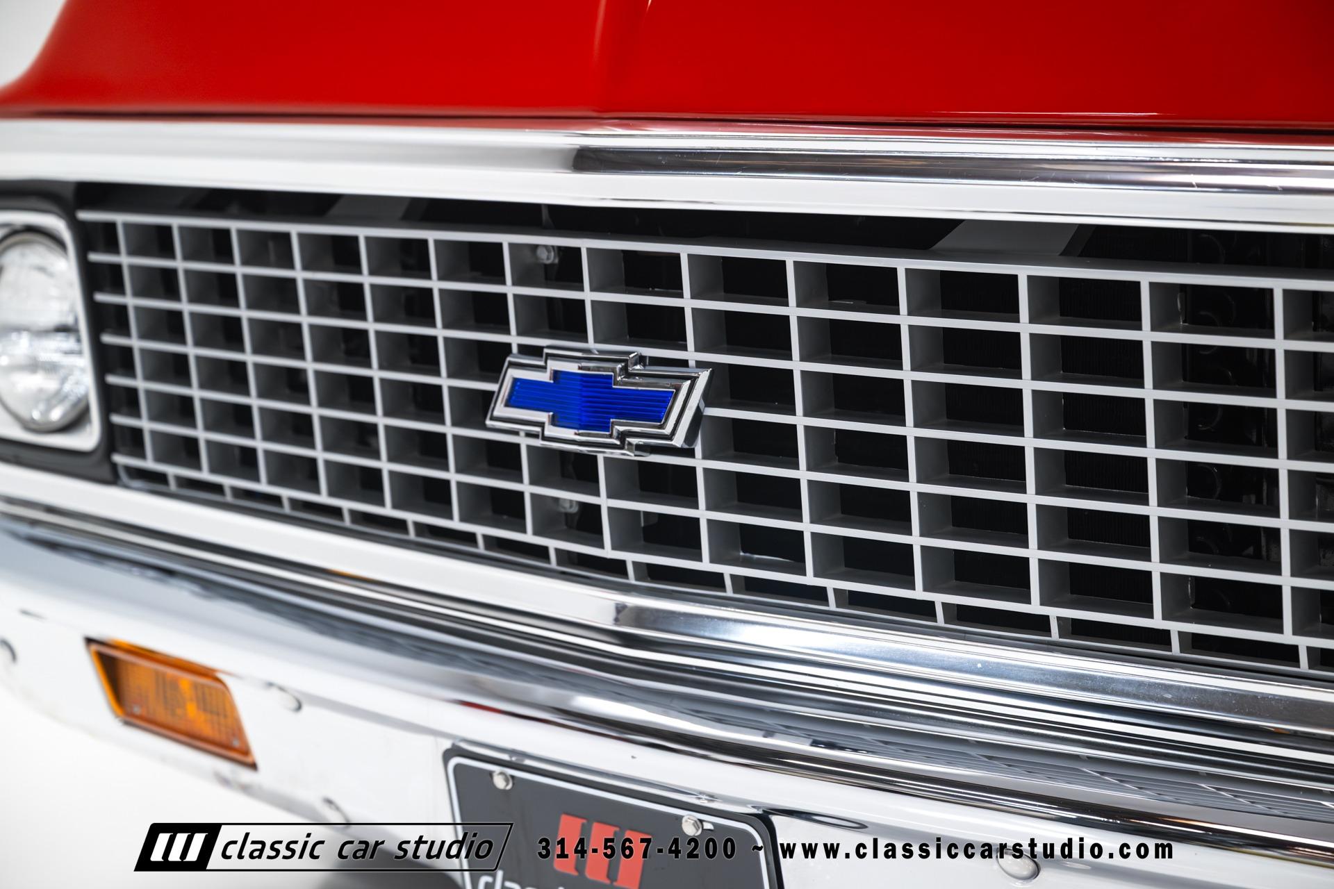 Frame-Off Restored 1971 Chevrolet C10 Cheyenne