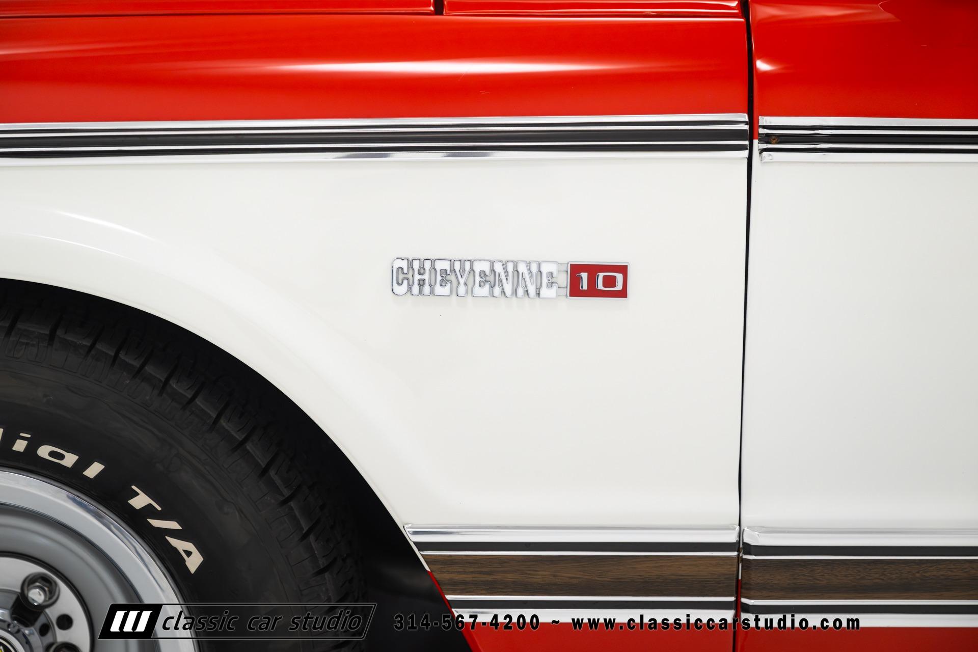 Frame-Off Restored 1971 Chevrolet C10 Cheyenne