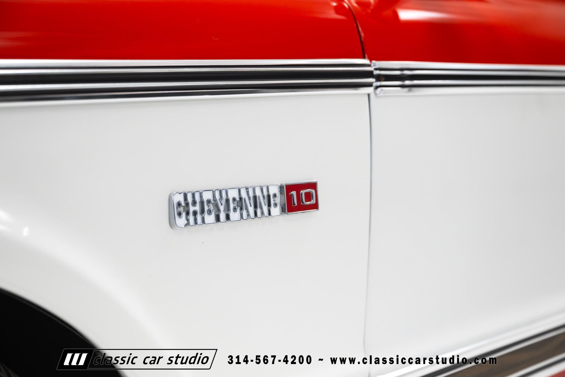 Frame-Off Restored 1971 Chevrolet C10 Cheyenne