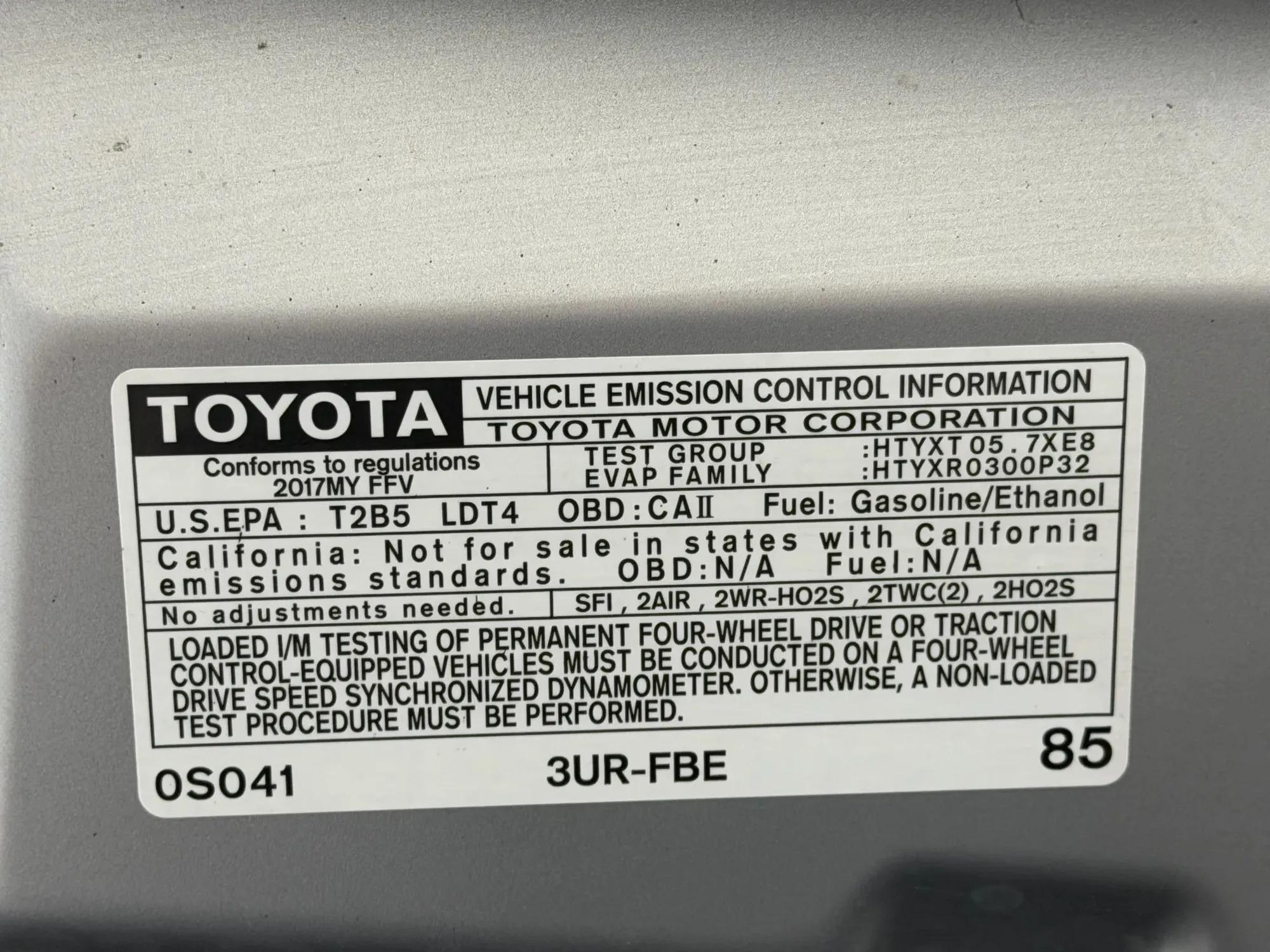 2017 Toyota Tundra Crewmax SR5