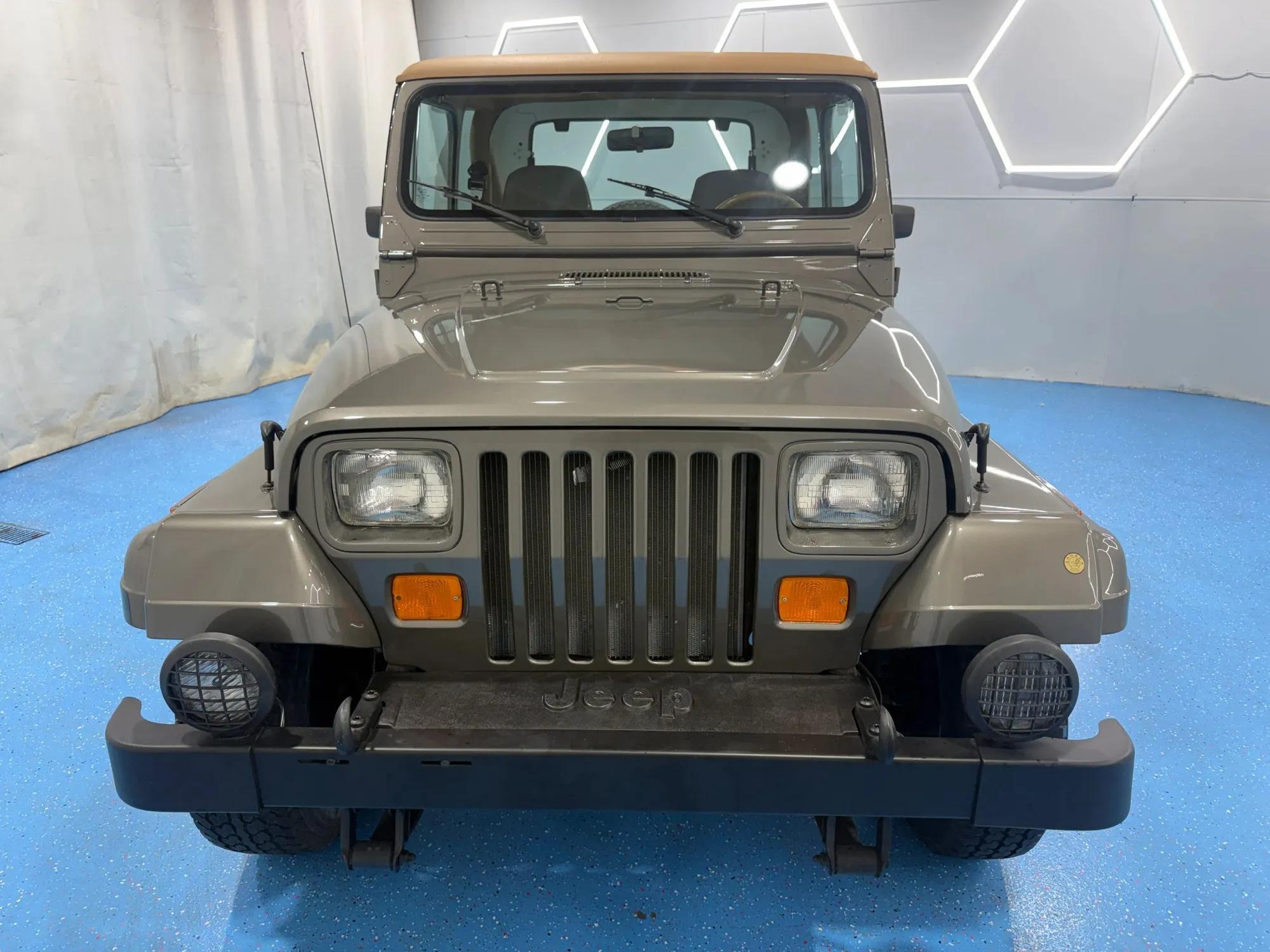 23k-Mile 1988 Jeep Wrangler Sahara - 2