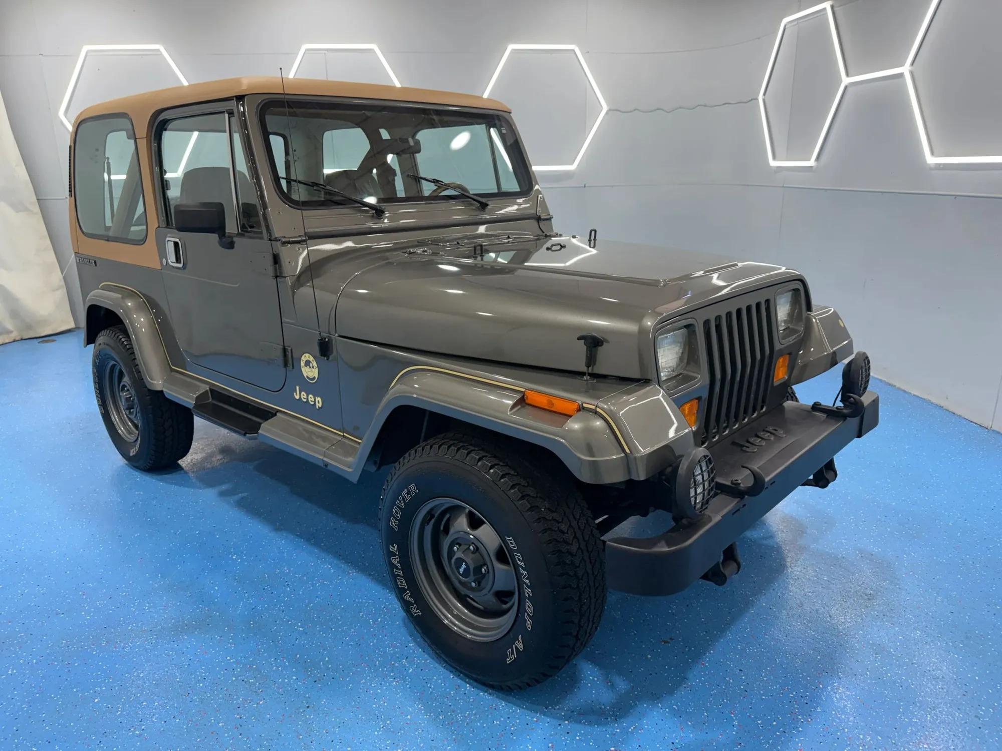 23k-Mile 1988 Jeep Wrangler Sahara