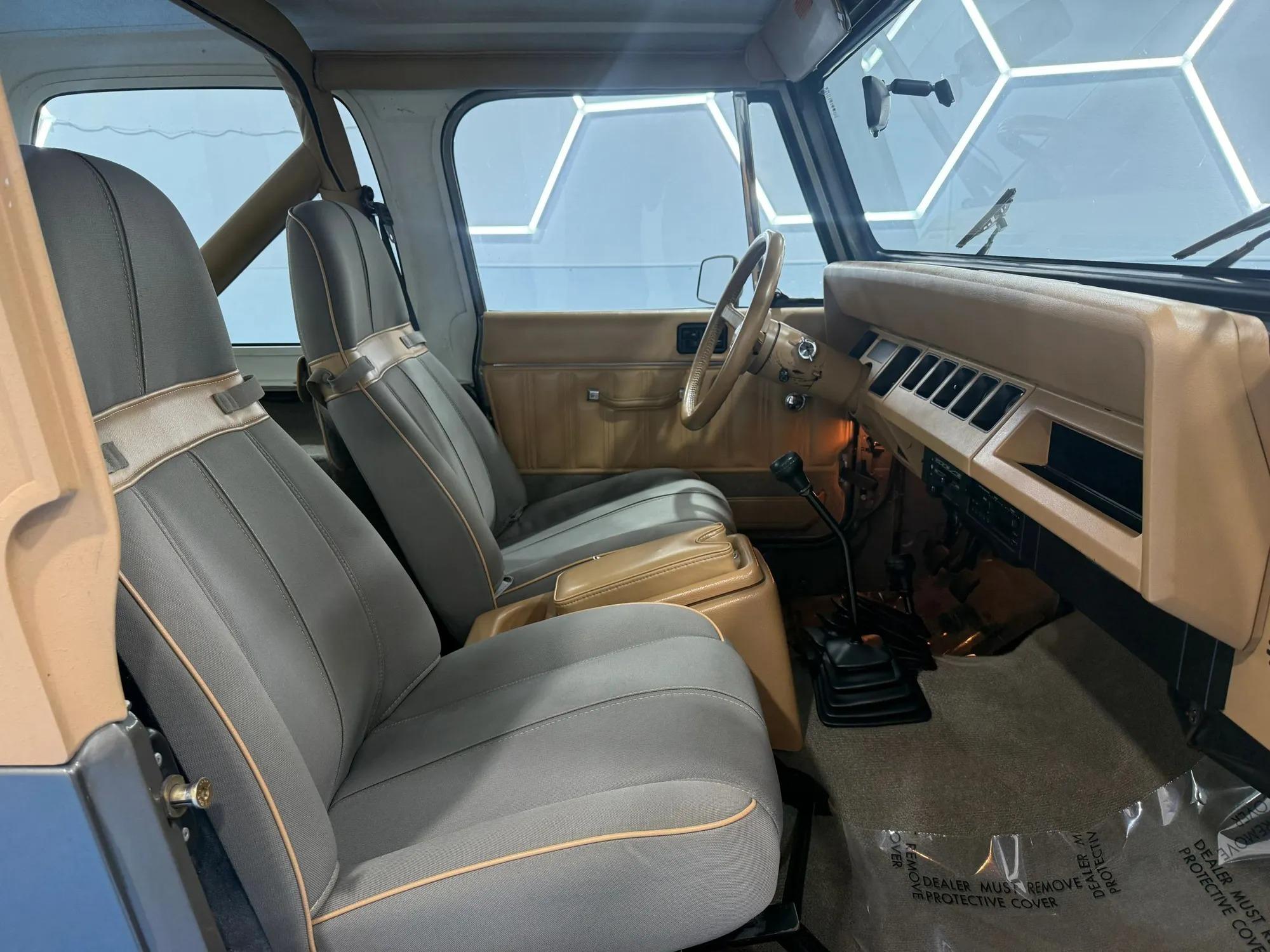 23k-Mile 1988 Jeep Wrangler Sahara