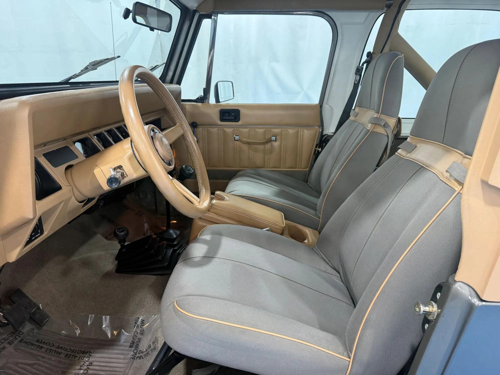 23k-Mile 1988 Jeep Wrangler Sahara