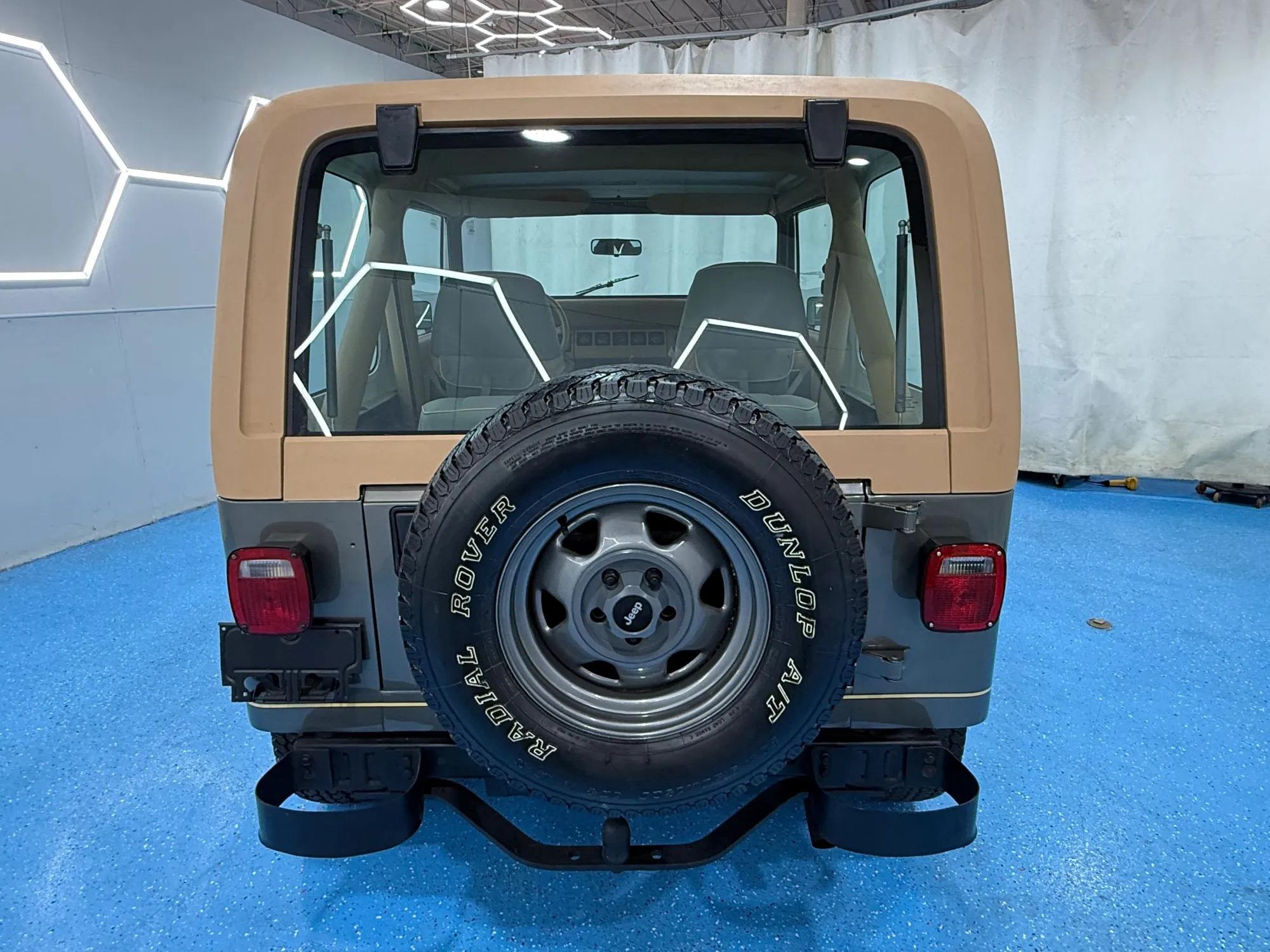 23k-Mile 1988 Jeep Wrangler Sahara - 4