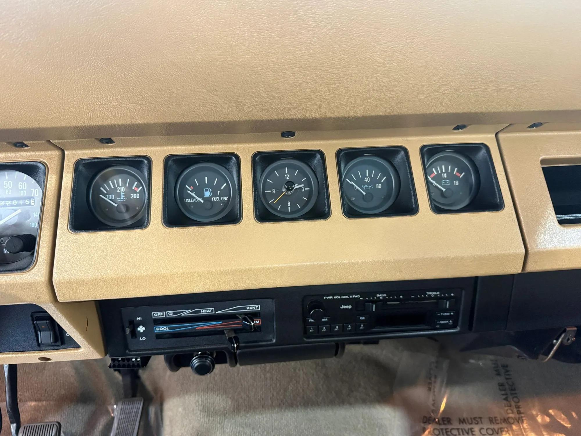 23k-Mile 1988 Jeep Wrangler Sahara
